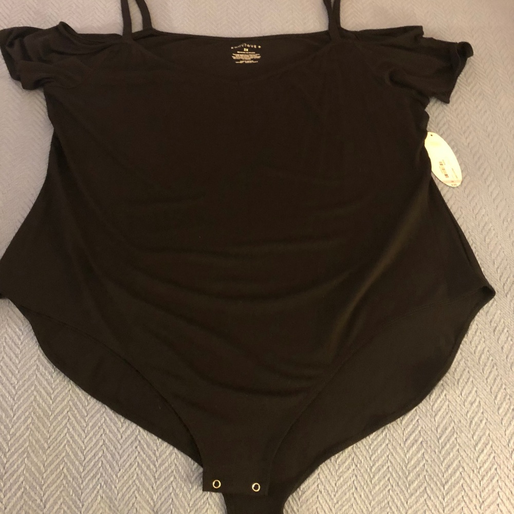 NWT Boutique Cold Shoulder Body Suit